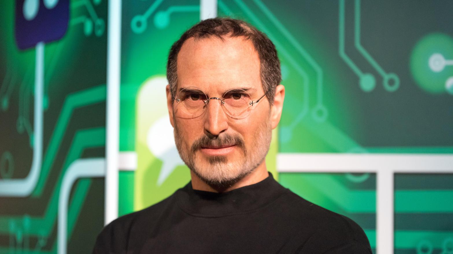 This isn't the real Steve Jobs. It's actually a wax mockup on display at a wax museum in Istanbul, Turkey. As good as this wax display is, new advancements in AI-generated voice tech may be able to mimic the Apple co-founder's voice as well. (Photo: Grey82, Shutterstock)