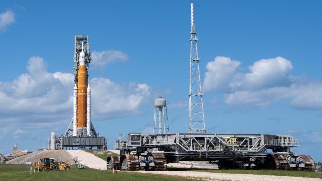 NASA Targets New Date for Inaugural Launch of Jumbo Moon Rocket