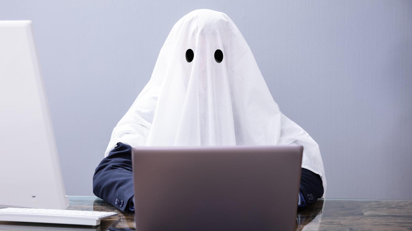 Since crypto hackers are rarely, if ever caught, they may as well be ghosts as far as crypto companies and DeFi projects are concerned. (Photo: Andrey_Popov, Shutterstock)