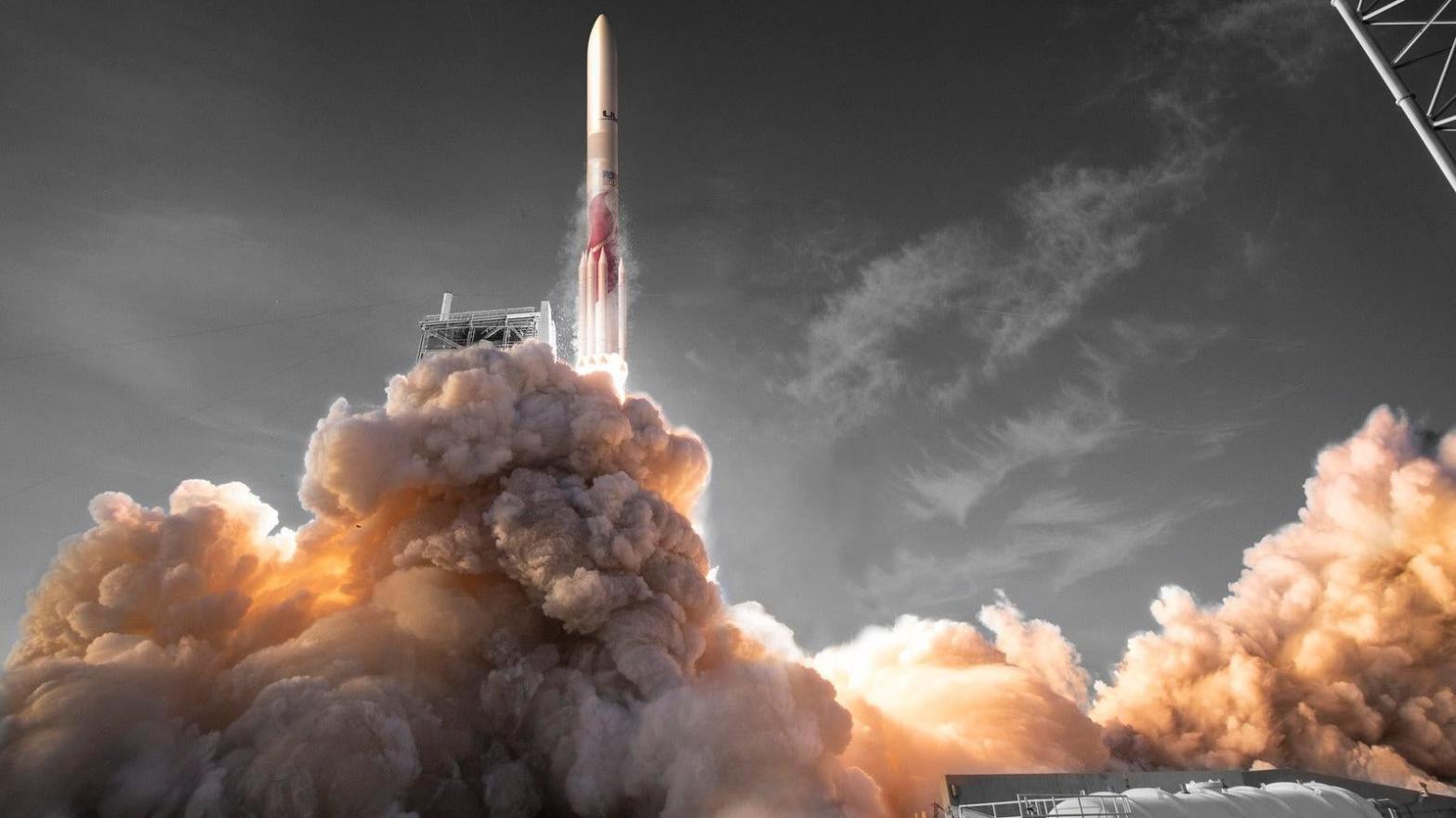 An artist's illustration of the launch of ULA's Vulcan Centaur. (Illustration: United Launch Alliance)