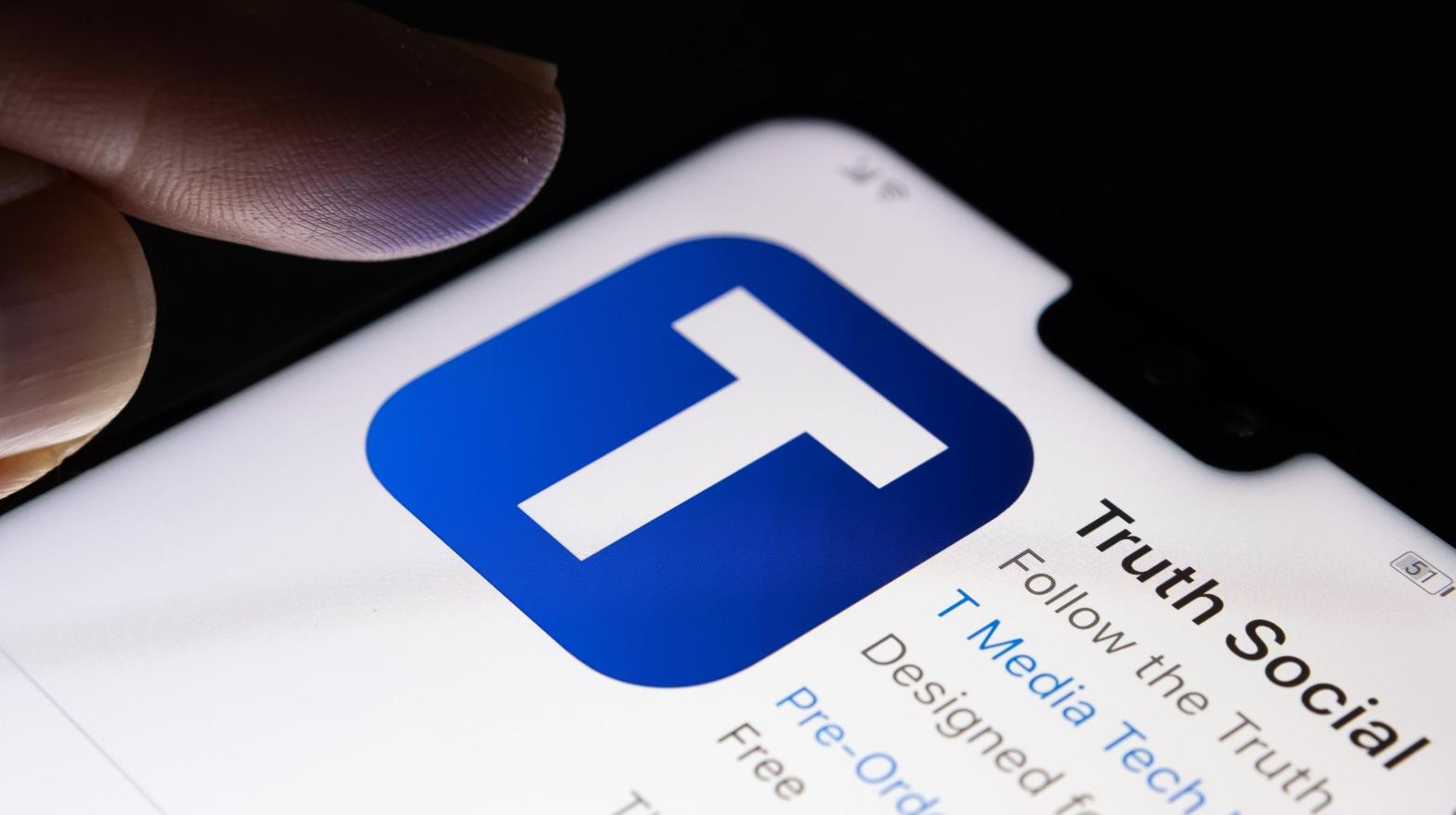 Though Apple has allowed Truth Social on its App Store for months, Google only approved the app available for Android devices on Wednesday. (Photo: mundissima, Shutterstock)