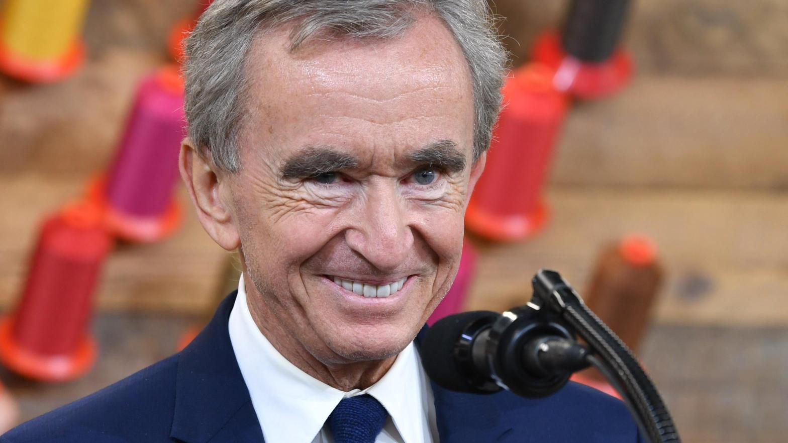 Bernard Arnault, as the world's second richest man, has become the main target for the campaign against needless private jet trips in France. (Photo: NICHOLAS KAMM/AFP, Getty Images)