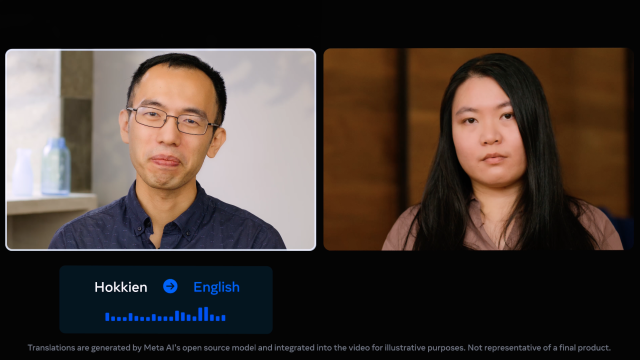 Meta Has Developed AI for Real-Time Translation of Hokkien