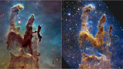 Webb Telescope Shows the Pillars of Creation Like You’ve Never Seen Them Before