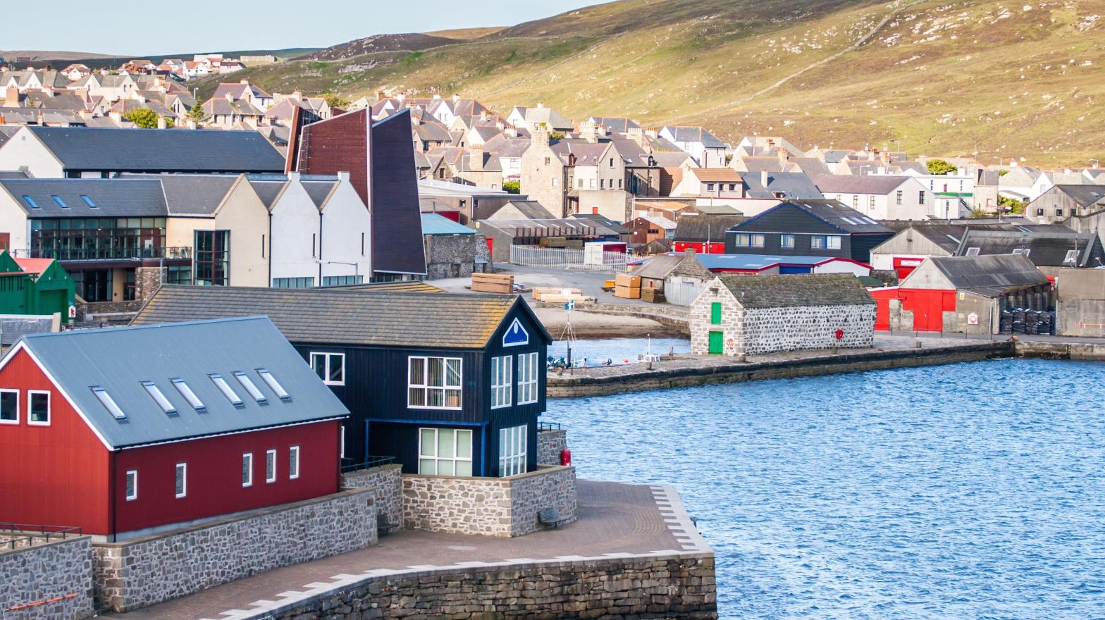 Lerwick is the largest Shetland settlement, home to 6,760 of the islands' nearly 23,000 residents.  (Image: aiaikawa, Shutterstock)