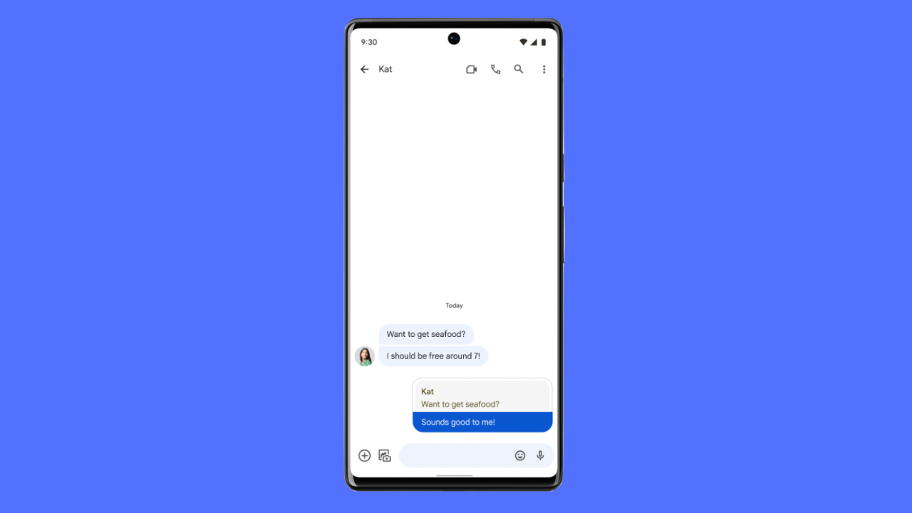 Google's new feature lets you star messages to reference later.