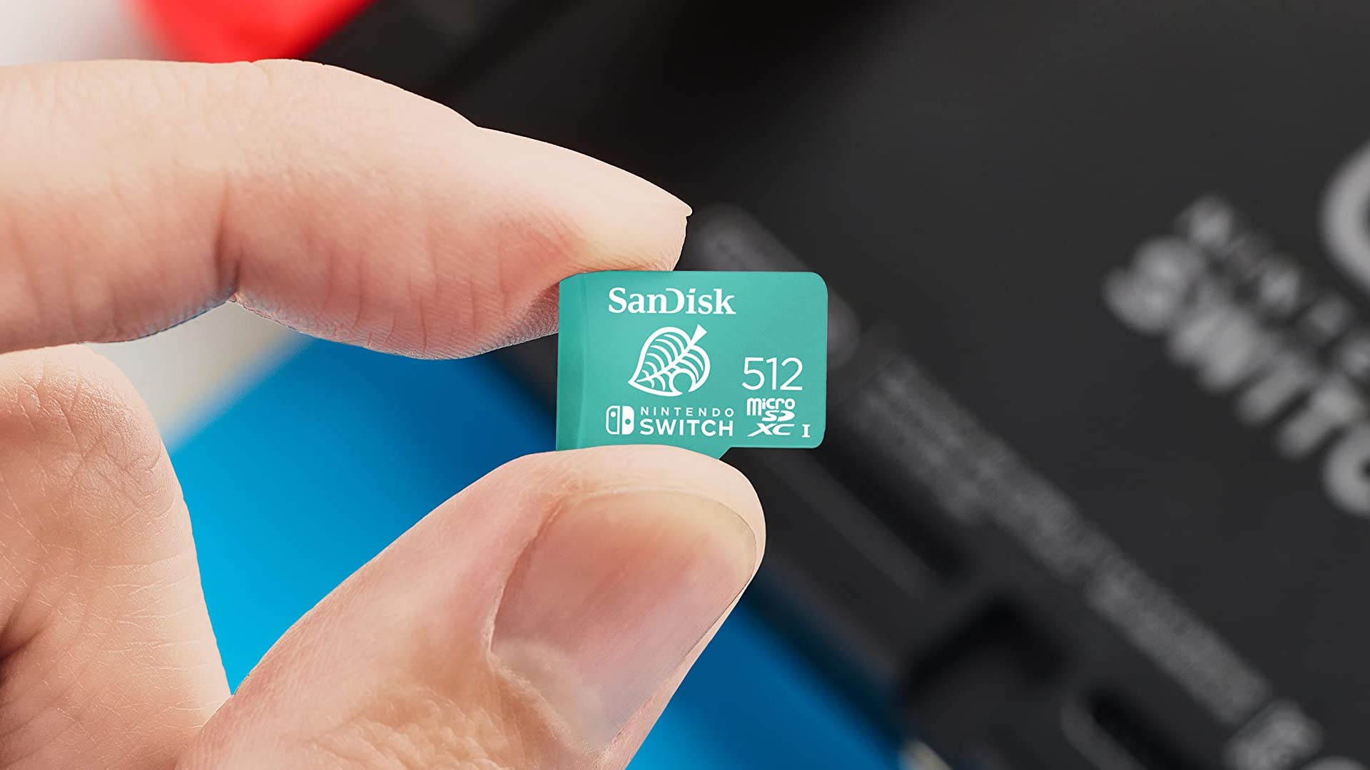 nintendo switch sandisk micro sd card