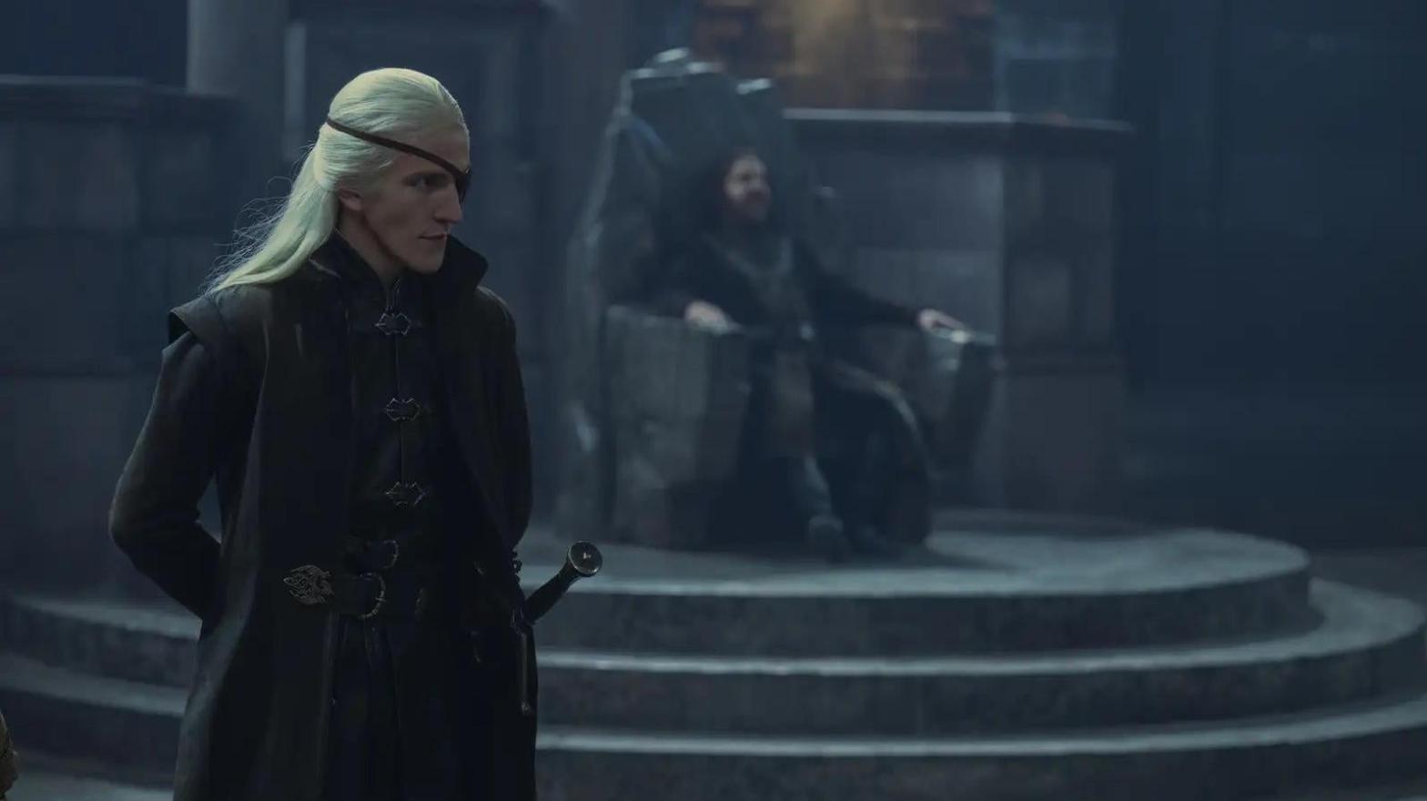 The Snake Plissken of Westeros glowers at Storm's End. (Image: Gary Moyes/HBO)