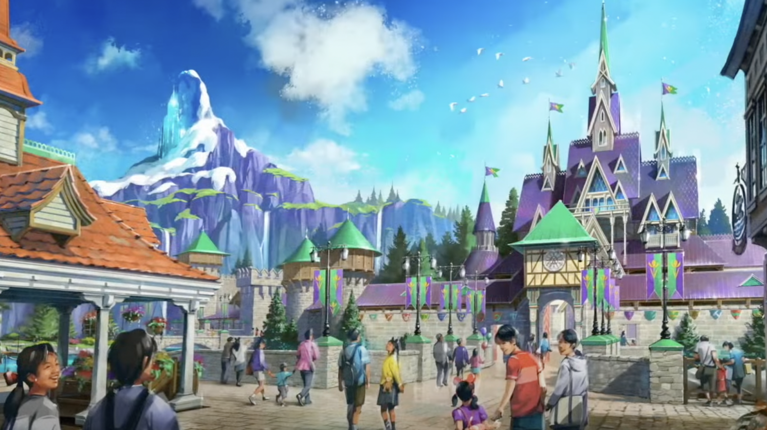 Frozen Kingdom (Screenshot: Disney Parks)