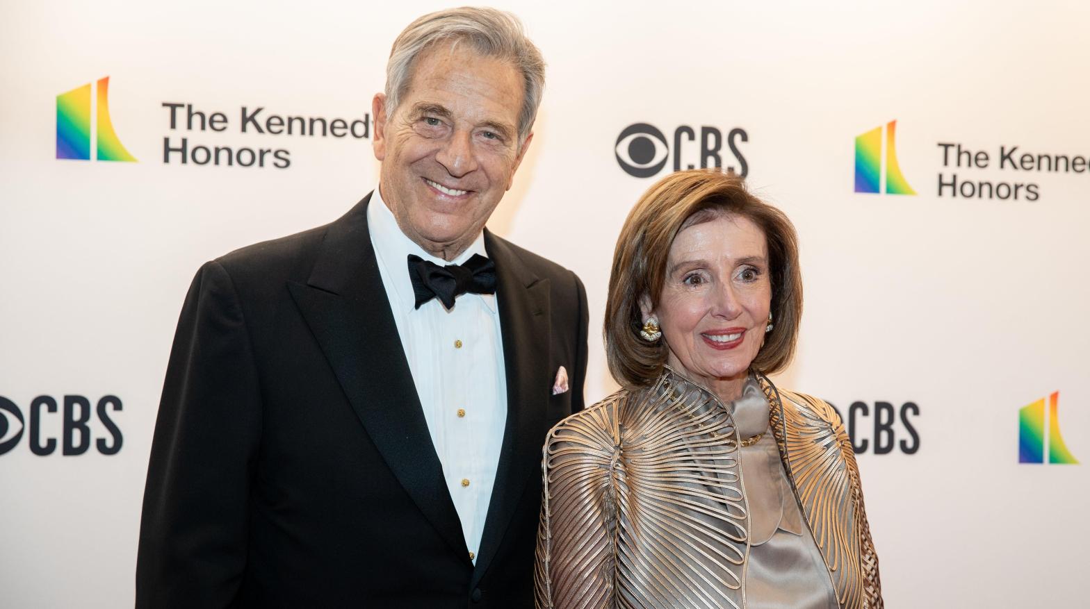 Paul Pelosi and Nancy Pelosi at the Kennedy Centre in Washington, D.C. on December 5, 2021 (Photo: Amanda Andrade-Rhoades/For The Washington Post, Getty Images)