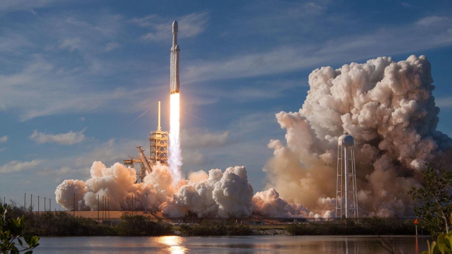 Inaugural launch of SpaceX's Falcon Heavy on February 6, 2018. (Photo: SpaceX)