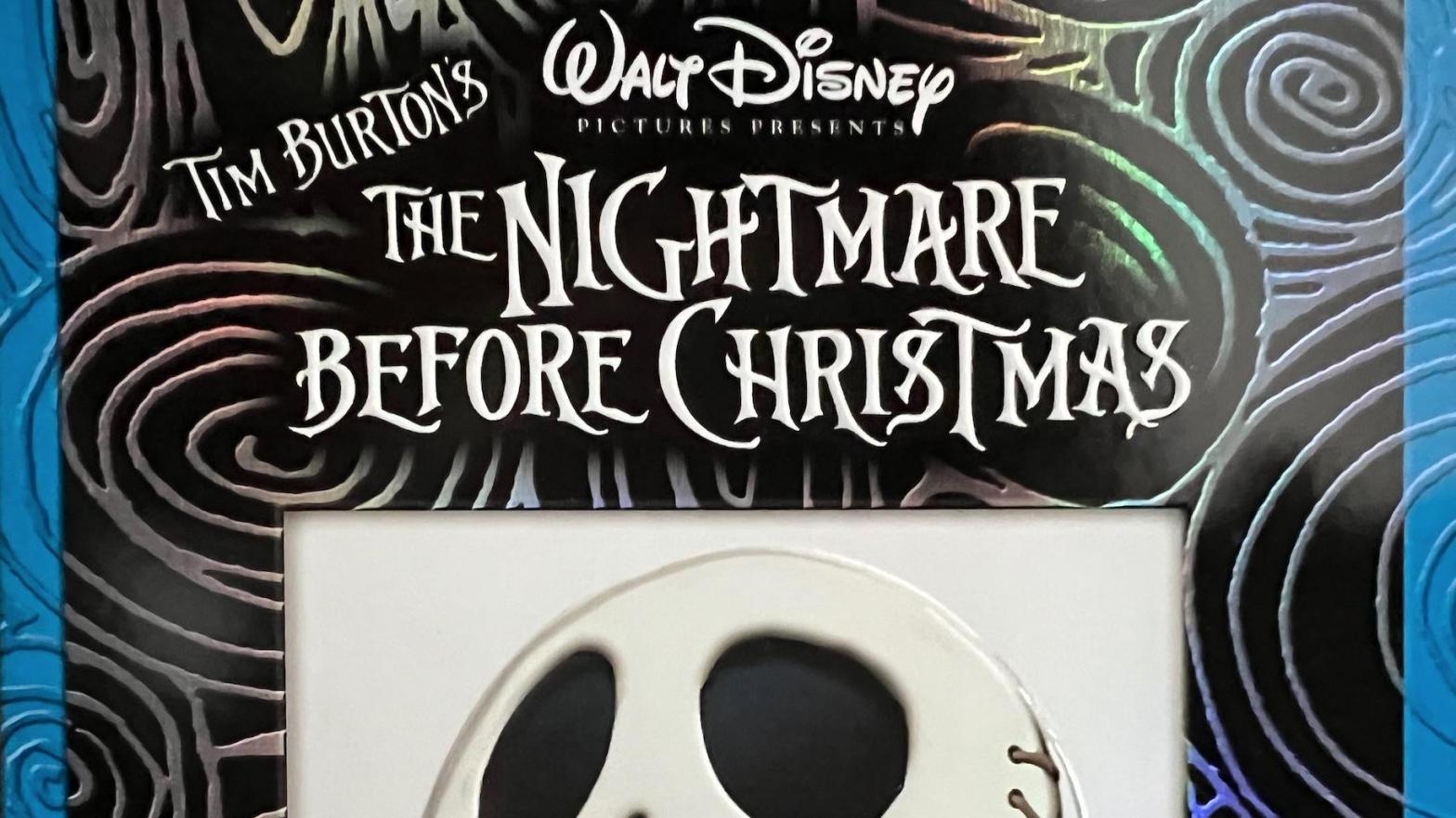 Germain's copy of The Nightmare Before Christmas, to prove the point. (Photo: Gizmodo)