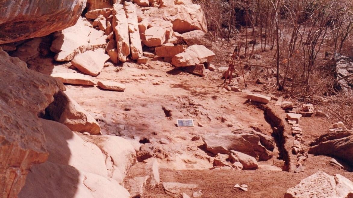 The Alcobaça site in Brazil, where skeletal remains were discovered. (Photo: Henry Lavalle, Universidade Federal de Pernambuco and Ana Nascimento, Universidade Federal Rural de Pernambuco)