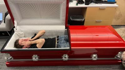I Slept in Taylor Swift’s Casket and Did Not Rest in Peace