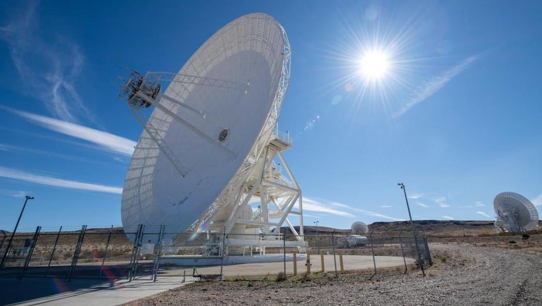 The Hybrid Space Architecture project links ground communication systems with satellite networks. (Photo: Defence Innovation Unit)