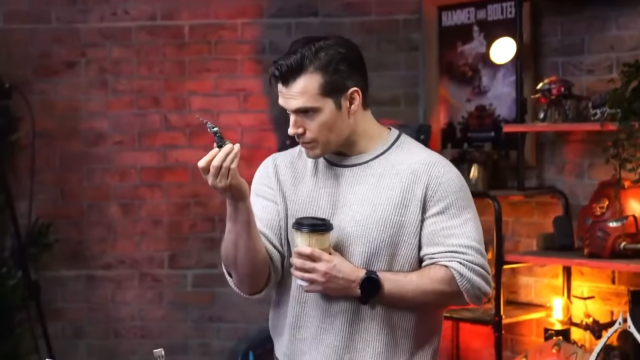 Please, for the Love of God, Someone Just Let Henry Cavill Talk About Warhammer