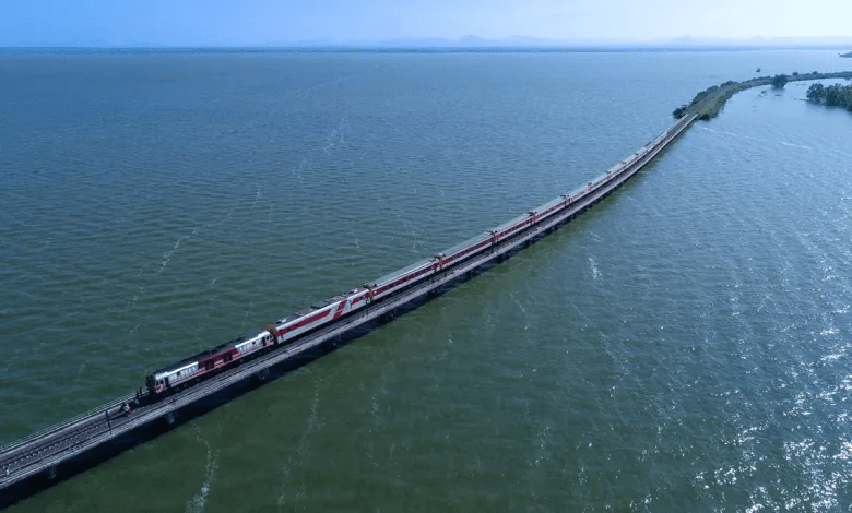 Thailand’s ‘Floating Train’ Gives Riders an Up-Close View of a Crumbling World