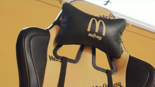 McDonald’s Created a Grease-Proof Gaming Chair