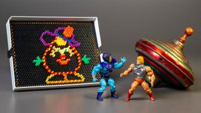 He-Man, Lite-Brite, and the Spinning Top Defeat Nerf for a Spot in the National Toy Hall of Fame