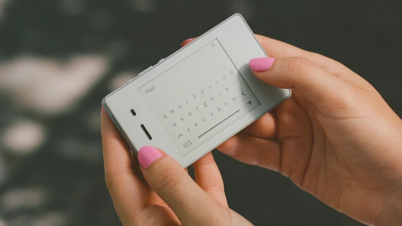 You can buy minimalist phones like the Light Phone II. (Photo: Light Phone II)