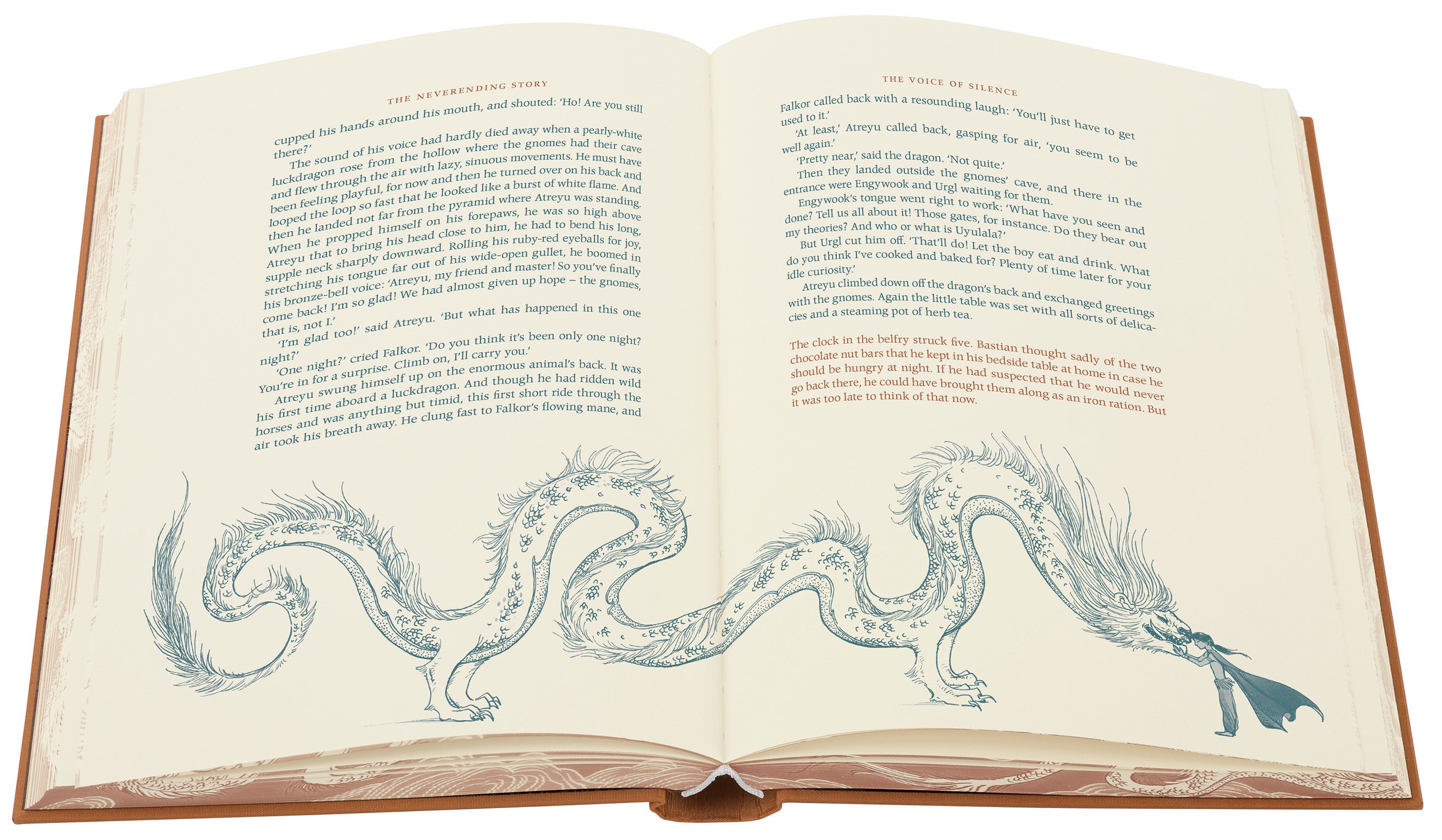 Image: Illustrations and cover design ©Marie-Alice Harel for The Folio Society’s edition of Michael Ende’s The Neverending Story.
