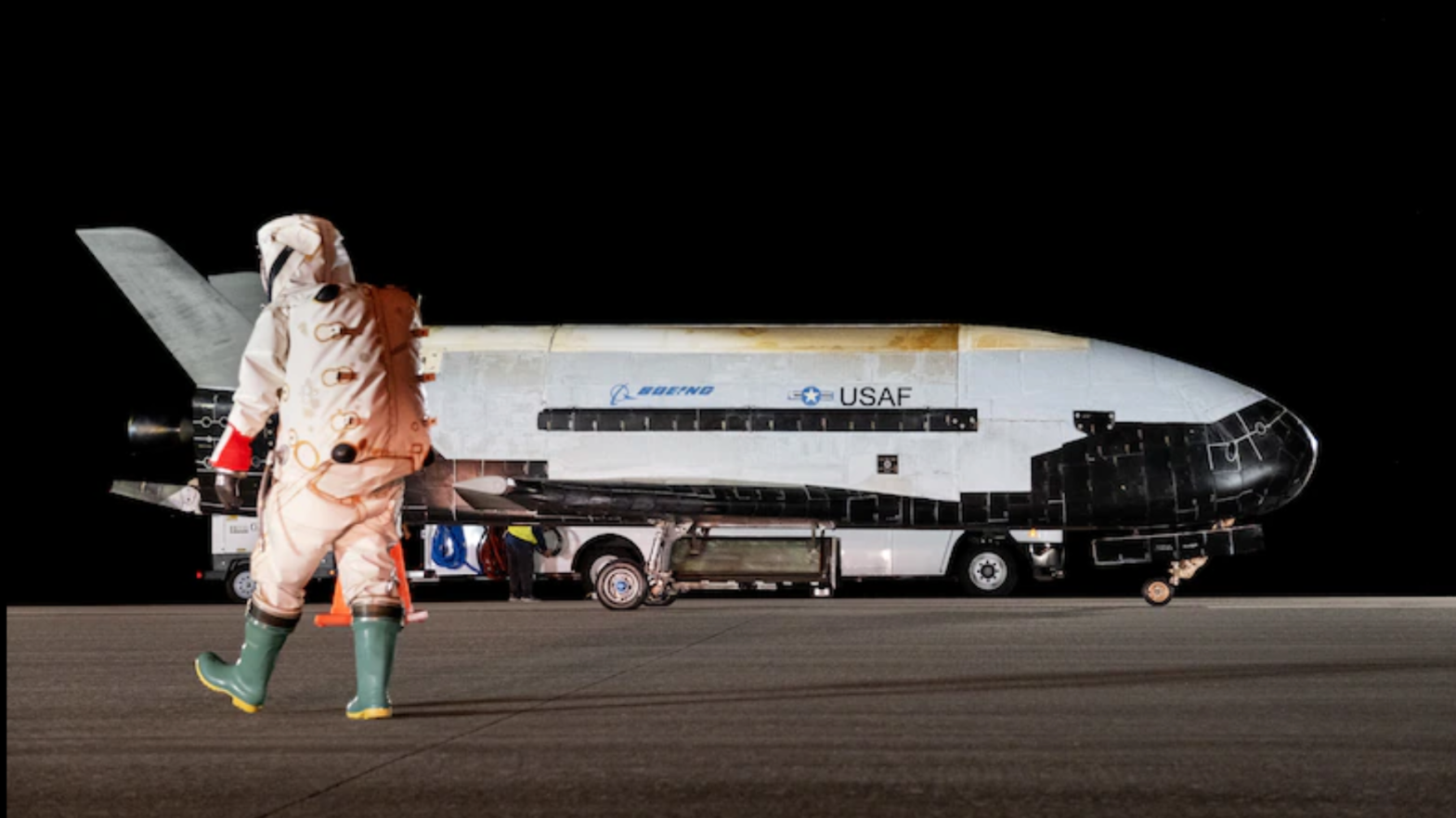 The uncrewed spaceplane landed at NASA's Kennedy Space Centre Shuttle Landing Facility. (Photo: U.S. Space Force)