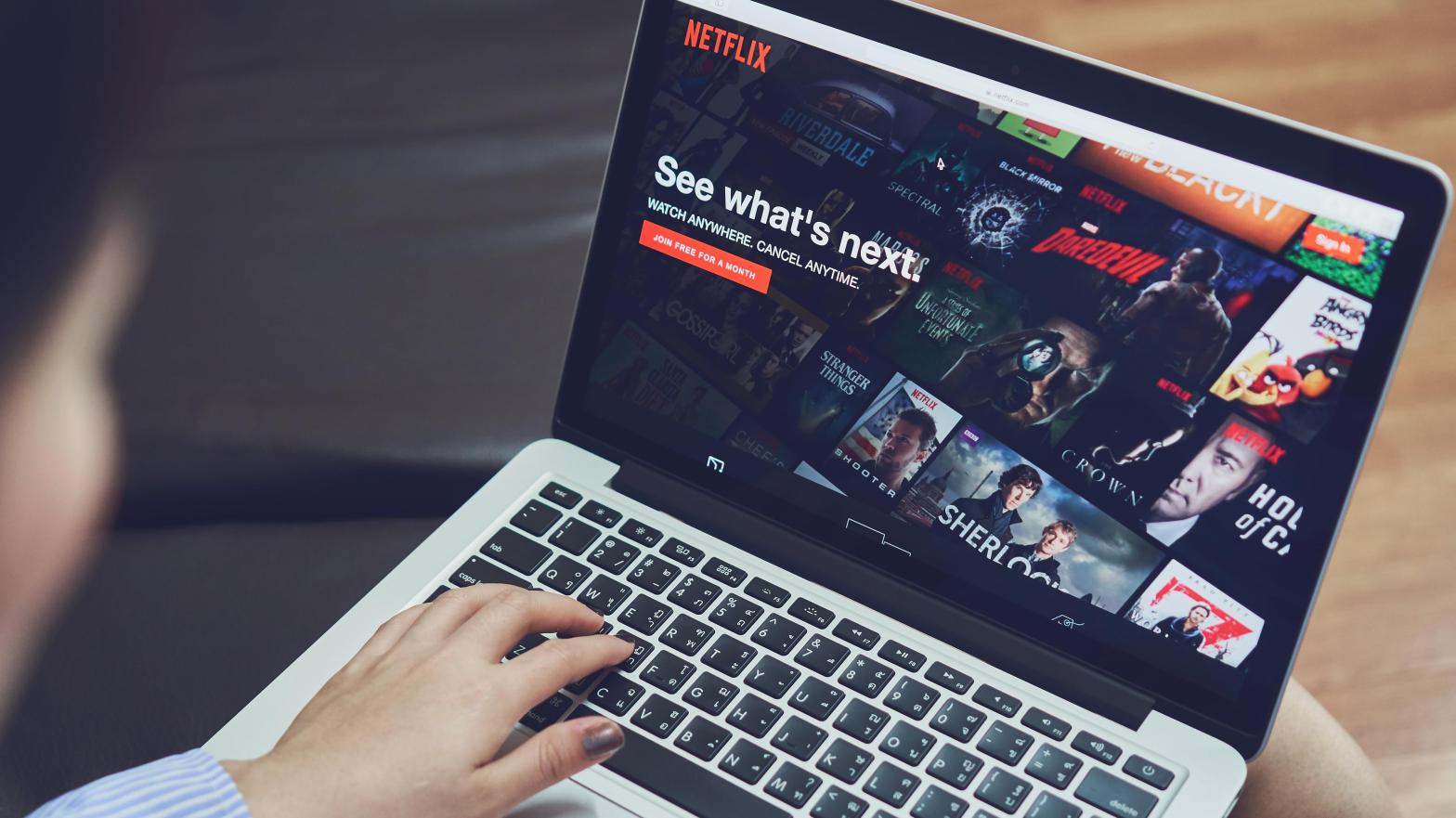 Netflix has a new option for users to log out of individual devices manually. (Photo: sitthiphong, Shutterstock)