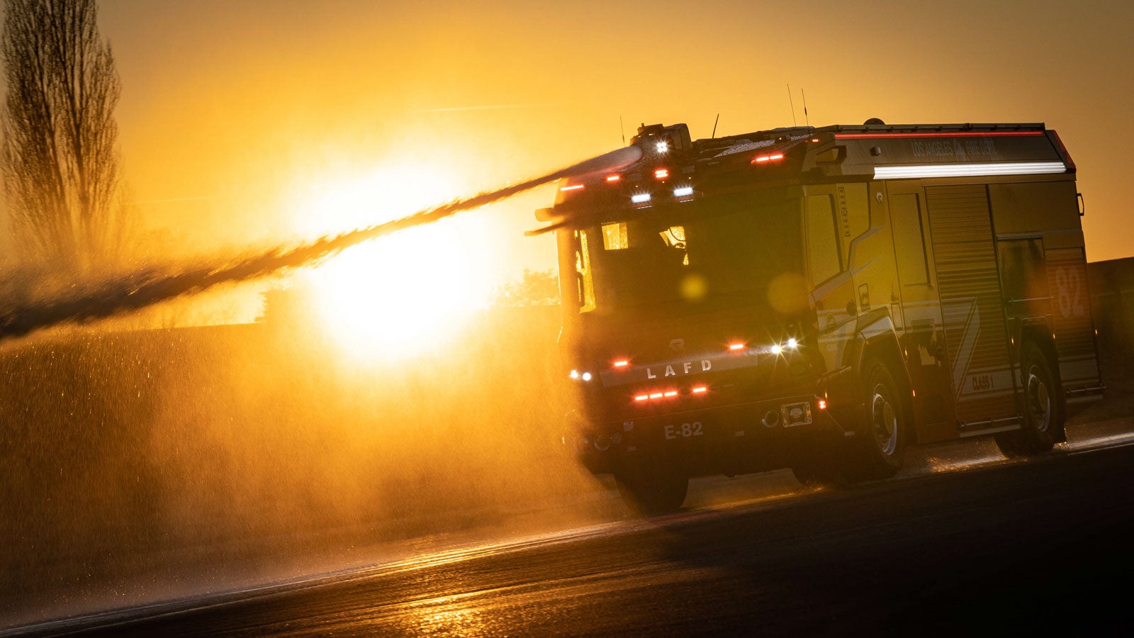 America’s First Electric Fire Truck Is On the Job in Los Angeles