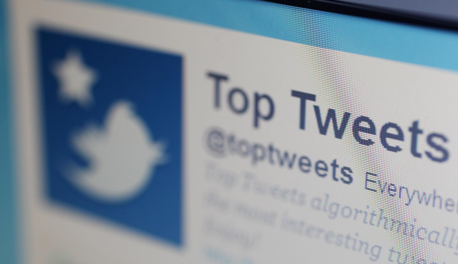 What Twitter looked like back in 2011. (Photo: Oli Scarff, Getty Images)