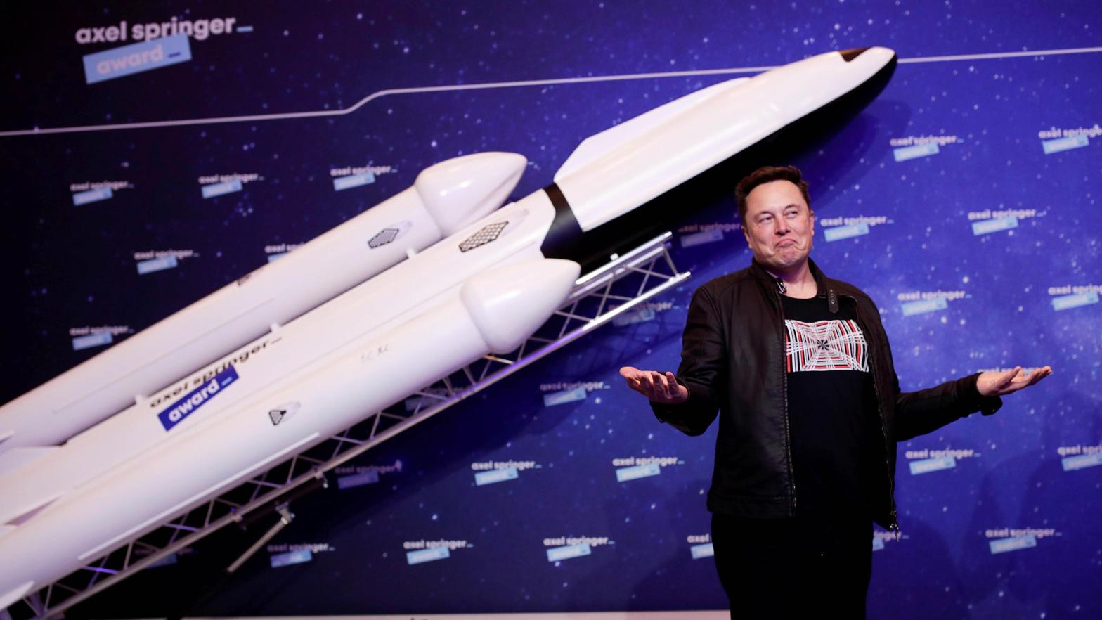 SpaceX employees say they illegally fired after organising an open letter about Elon Musk's behaviour. (Photo: Hannibal Hanschke-Pool, Getty Images)