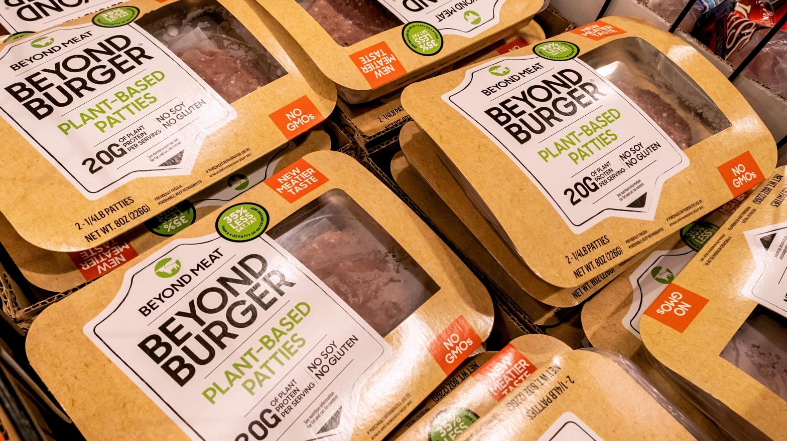 Beyond Meat grew rapidly over the past two years, which included the purchase of a Pennsylvania processing plant.  (Photo: calimedia, Shutterstock)