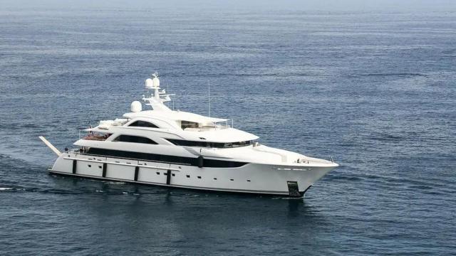 A Mysterious $110 Million Super Yacht Has Docked in Adelaide