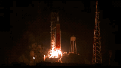Bliss Out to This View of NASA’s SLS Launching in Super-Slow Motion