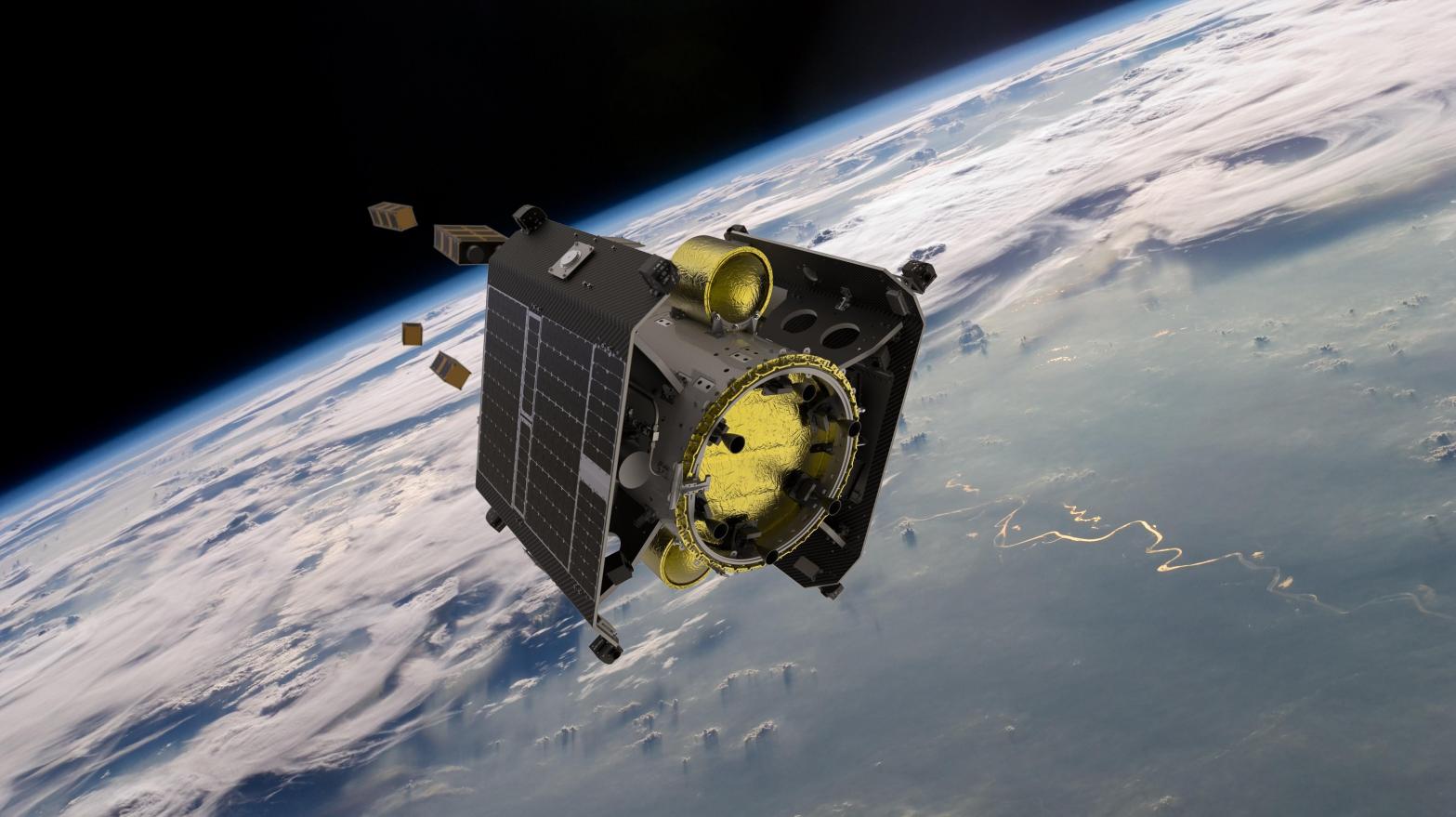 Conceptual image of D-Orbit's ION satellite carrier. (Image: D-Orbit UK)