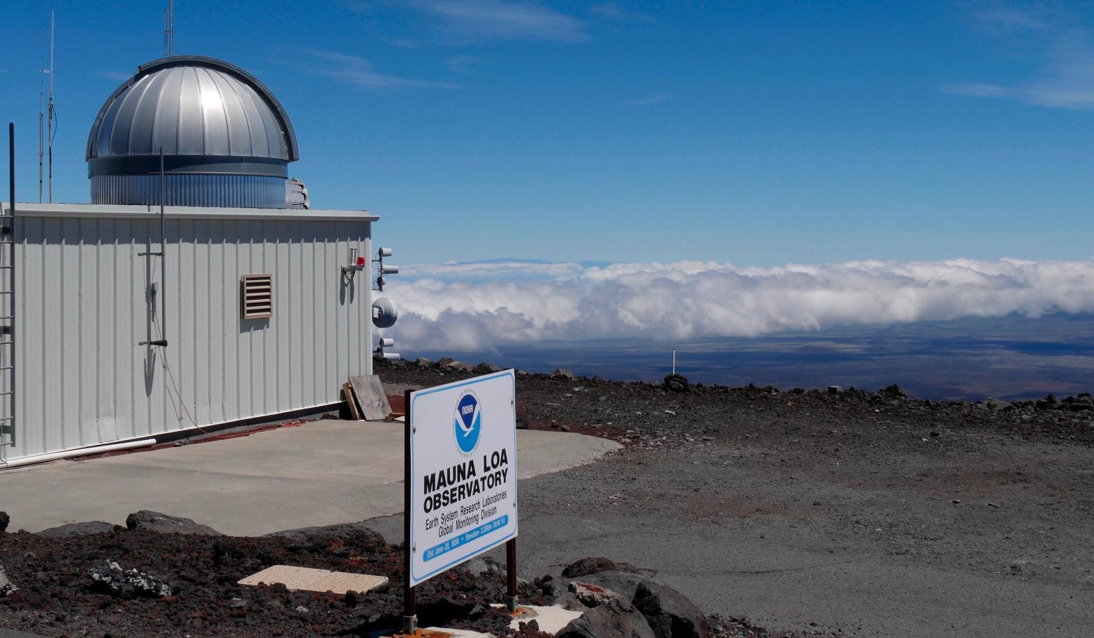 The Mauna Loa Observatory in 2019. (Photo: Susan Cobb/NOAA Global Monitoring Laboratory, AP)