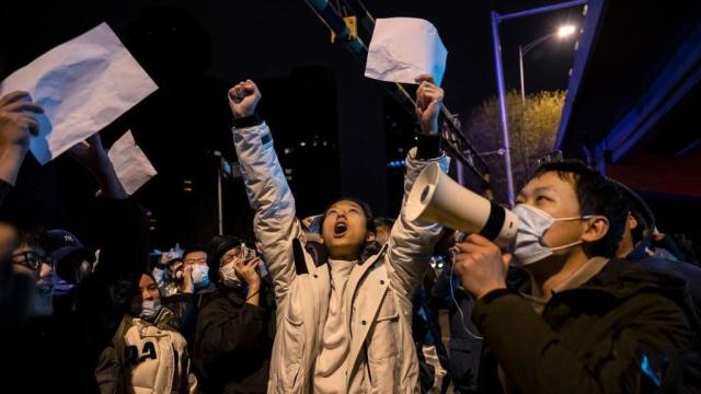 China Cracks Down on Liking Posts About Zero COVID Protests