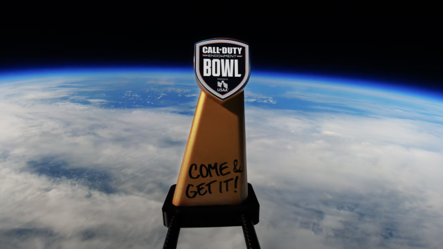 Space Force Won a Call of Duty Tournament, Then Launched The Trophy Into Space