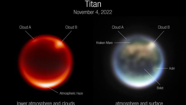 Webb Telescope Turns Its Eye on Saturn’s Mysterious Moon Titan