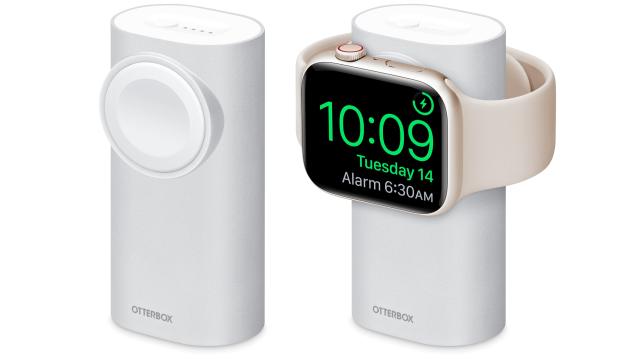 Turn Your Apple Watch Into a Cordless Alarm Clock With Otterbox’s New Power Bank