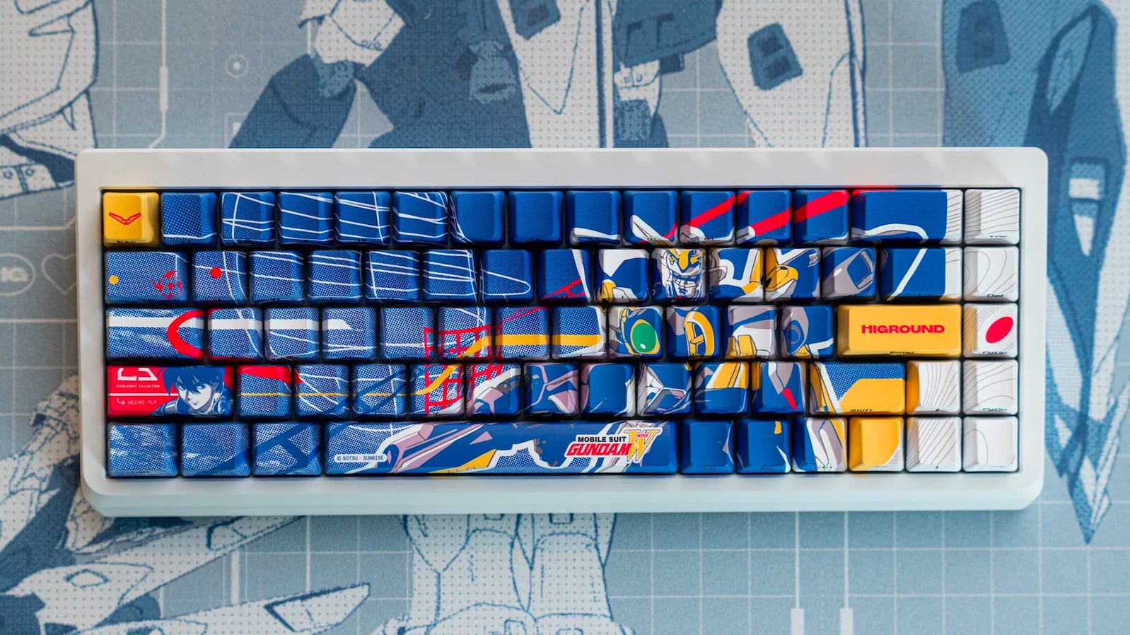 You Won’t Need Nippers, Glue, or Paint to Customise These Gundam Wing Keyboards