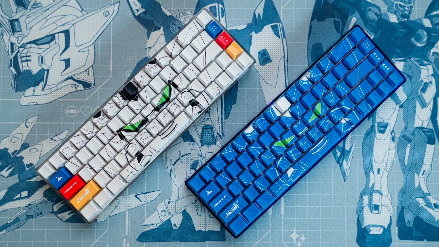 You Won’t Need Nippers, Glue, or Paint to Customise These Gundam Wing Keyboards