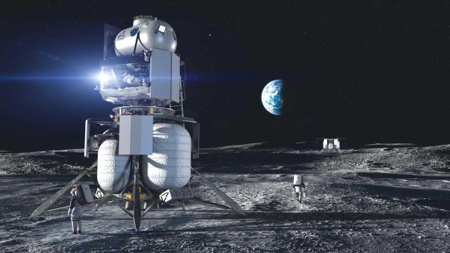 Sore Loser Bezos Is Hoping for a Second Chance to Build NASA’s Lunar Lander