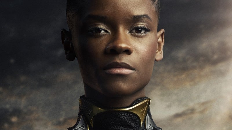 Letitia Wright as the new Black Panther. (Image: Marvel Studios)