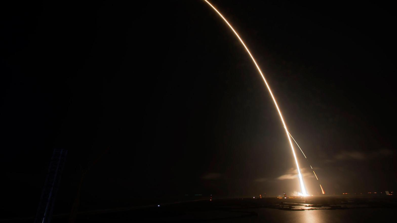 SpaceX launched its latest payload on board a Falcon 9 rocket.  (Photo: SpaceX)