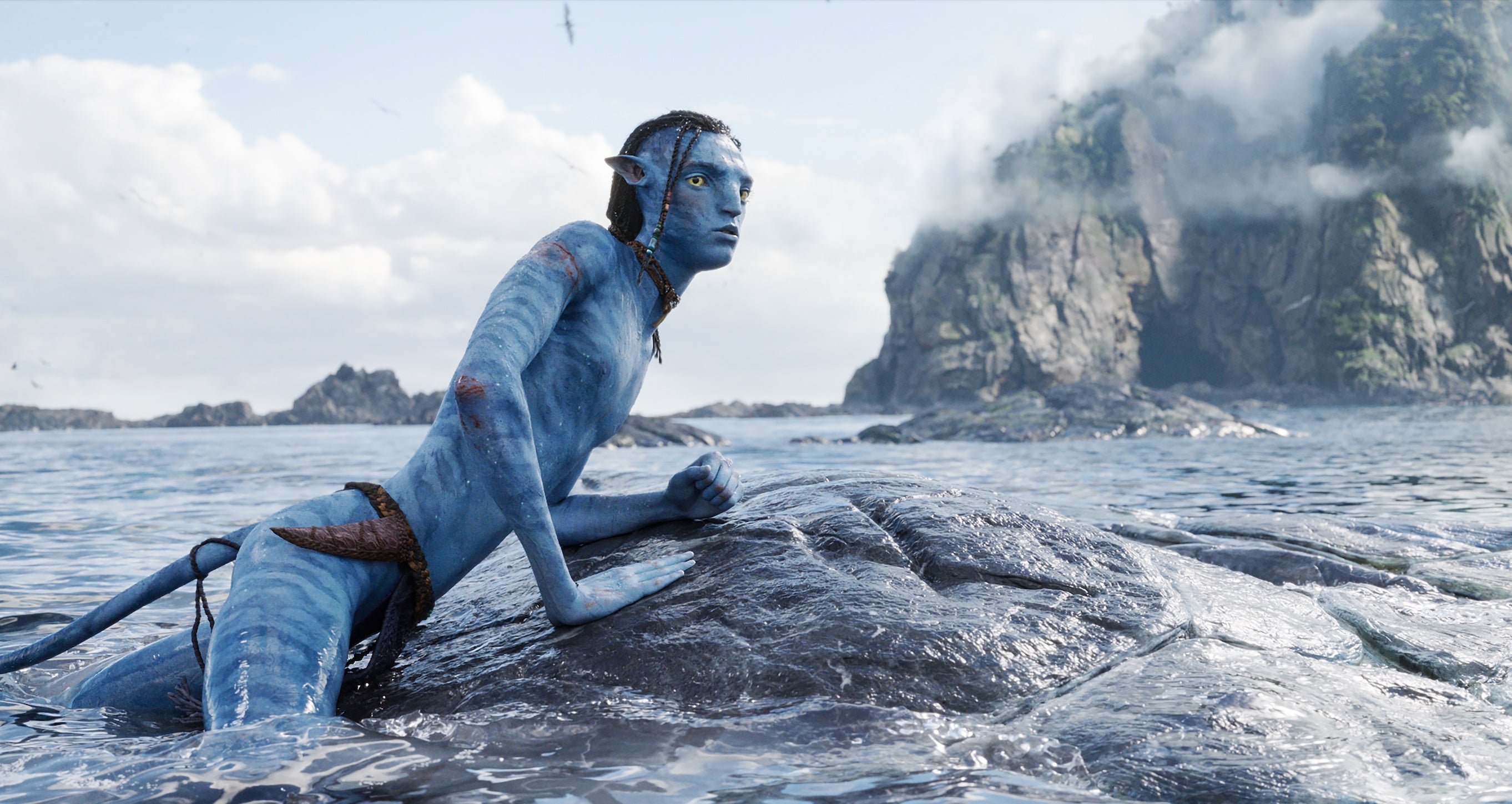  Lo'ak (Britain Dalton) is a stand out in Avatar: The Way of Water (Image: Disney)
