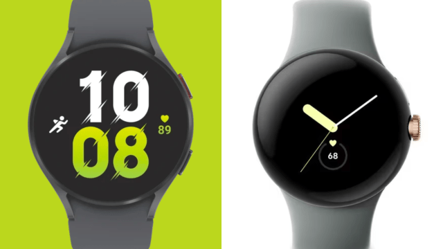 Smartwatch Showdown: Samsung Galaxy Watch 5 vs Google Pixel Watch
