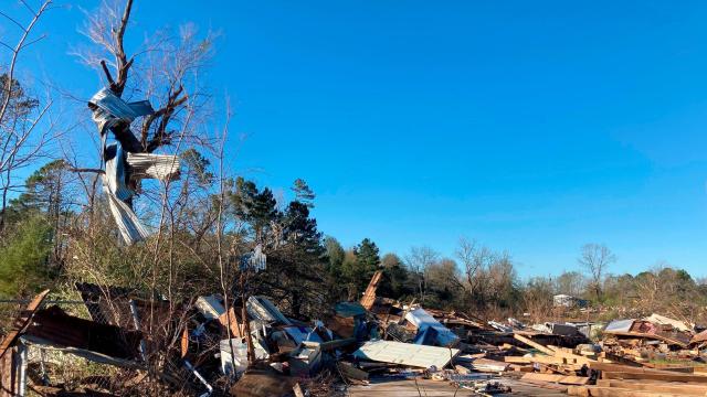 Photos: Deadly Tornadoes Pummel Louisiana