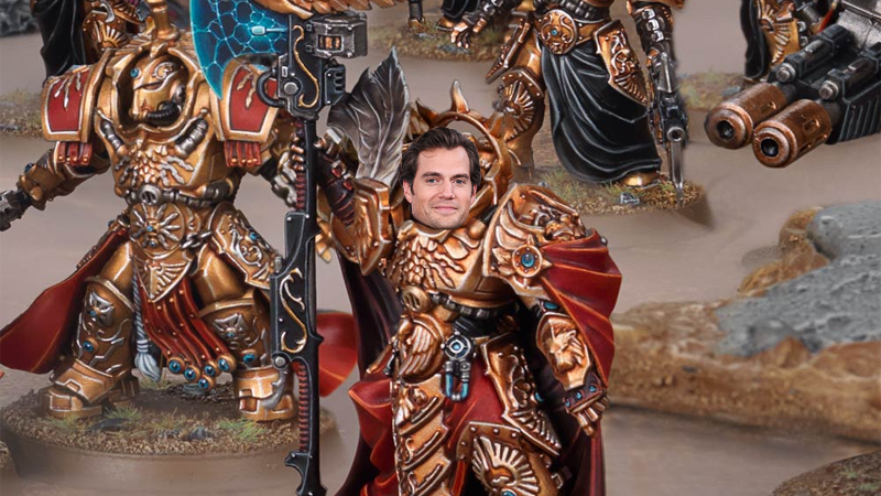 Henry Cavill teases first look at new Warhammer project with girlfriend
