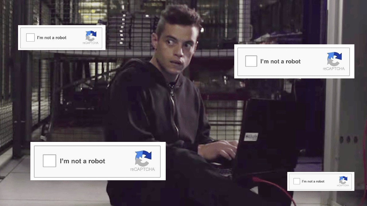 im not a robot button