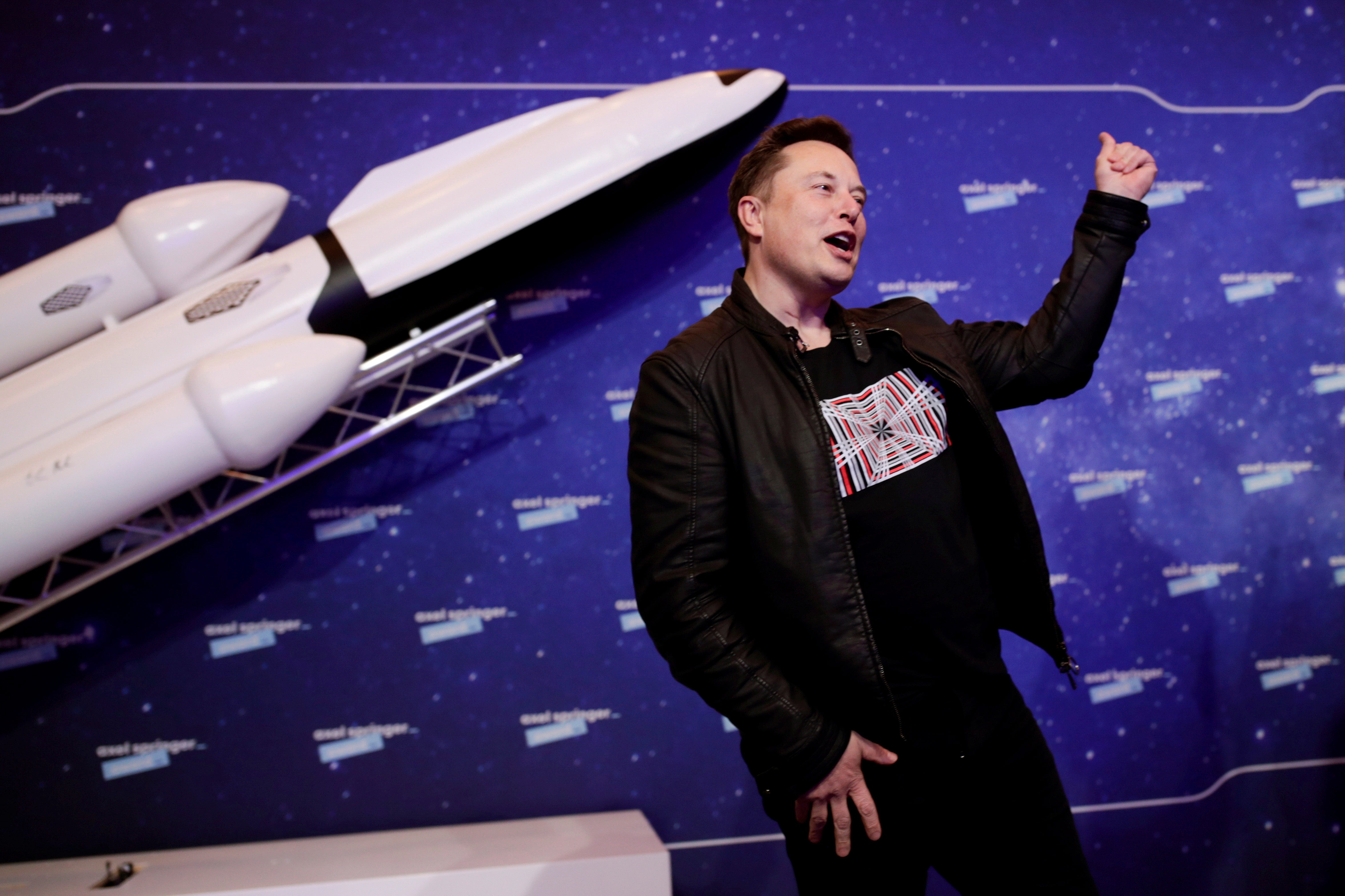 Musk at an event in 2020. (Photo: Hannibal Hanschke/Pool, AP)